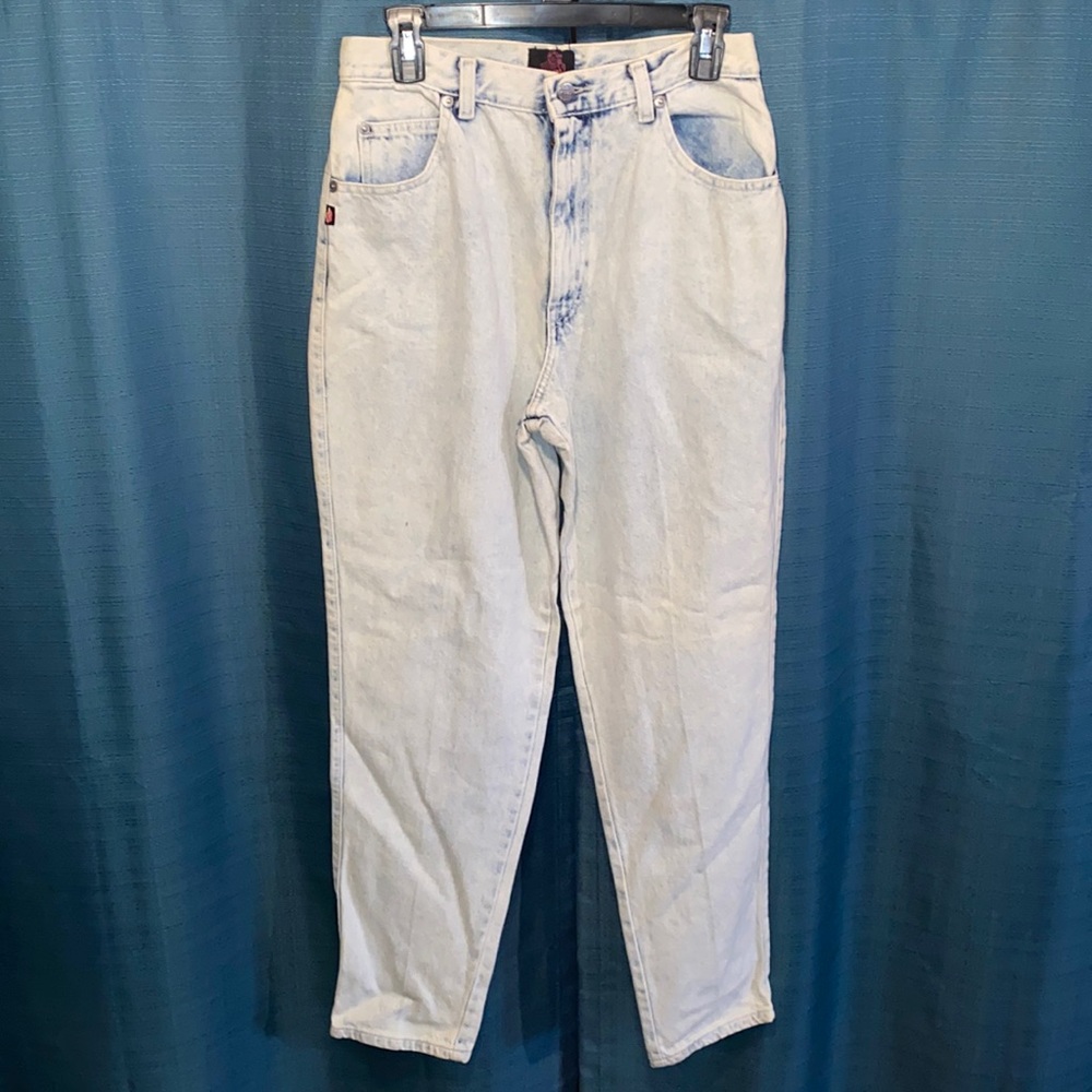 Vintage Sasson Light wash High Rise 80s Jeans Size 13